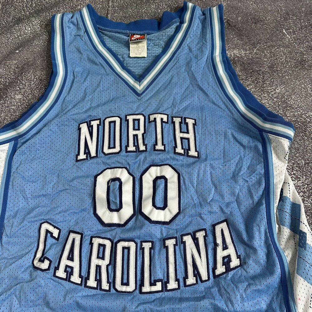 Men's Vintage Nike North Carolina Tar Heels Eric Montross Authentic Jersey Sz 44